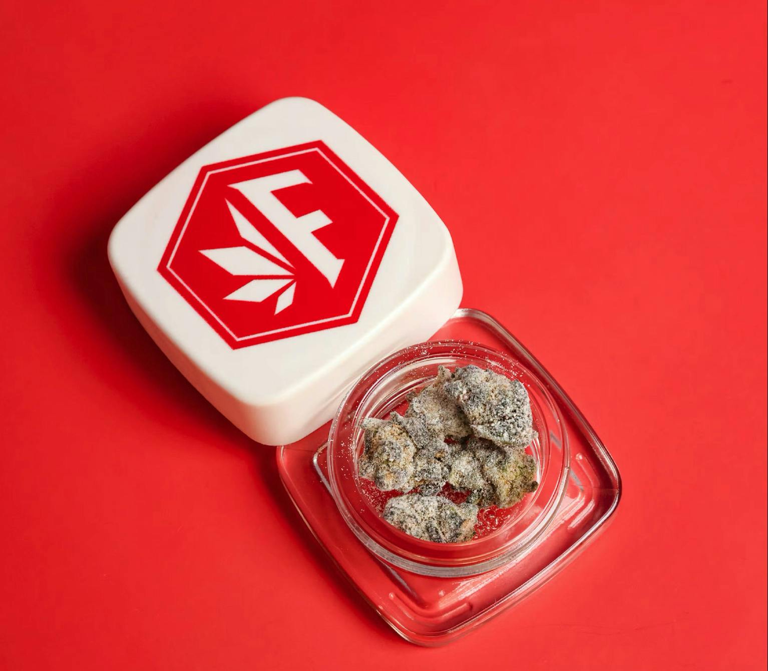 Photograph of product: Fire & Ice - Infused Oui'd - Strawberry Inferno