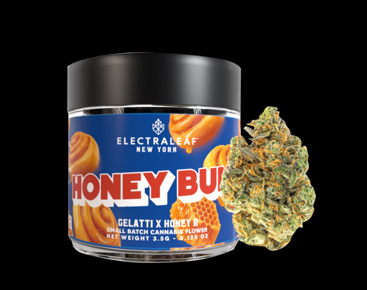 Photograph of product: Electraleaf | Flower | Honey Buns | Hybrid - 3.5g