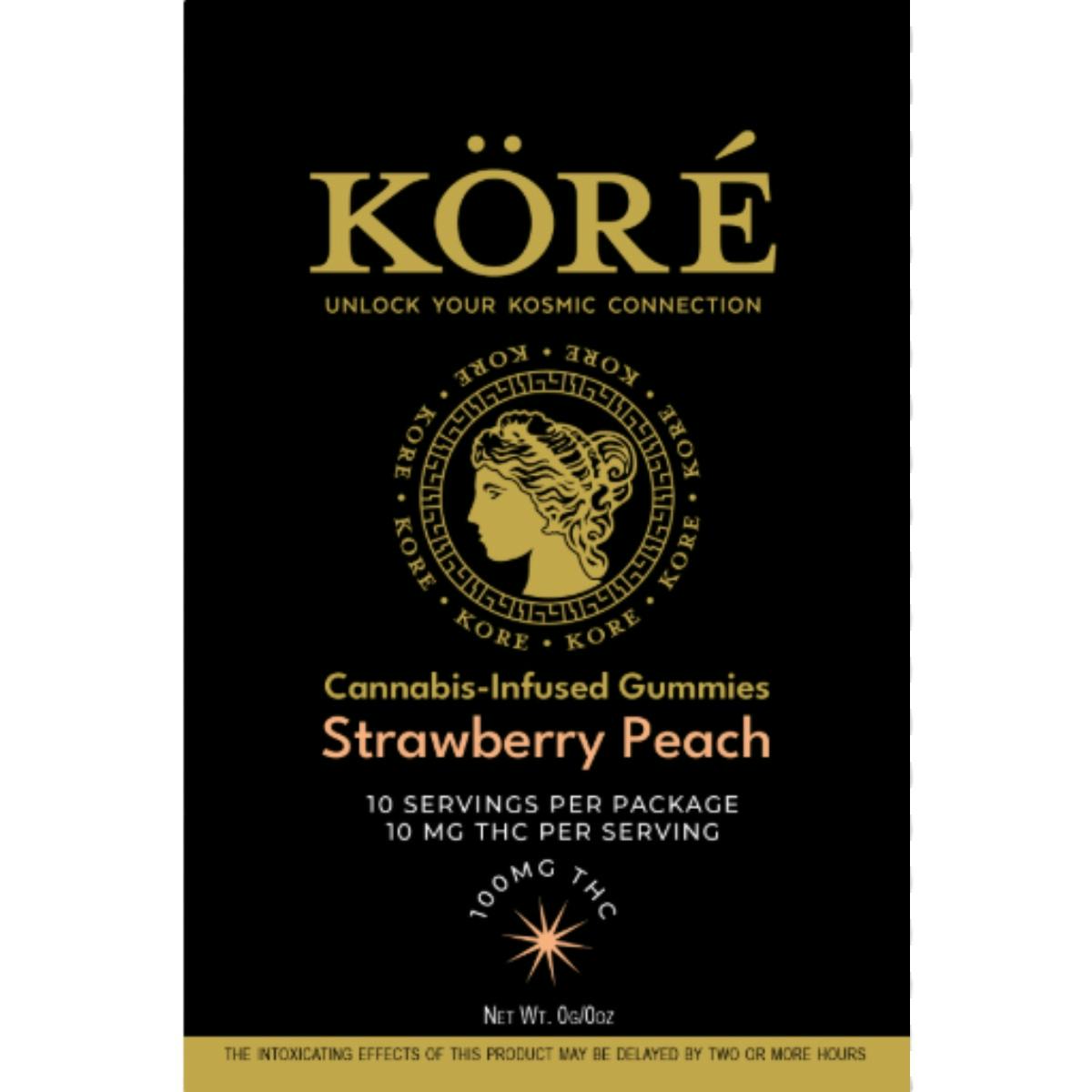 Photograph of product: STRAWBERRY PEACH 10MG