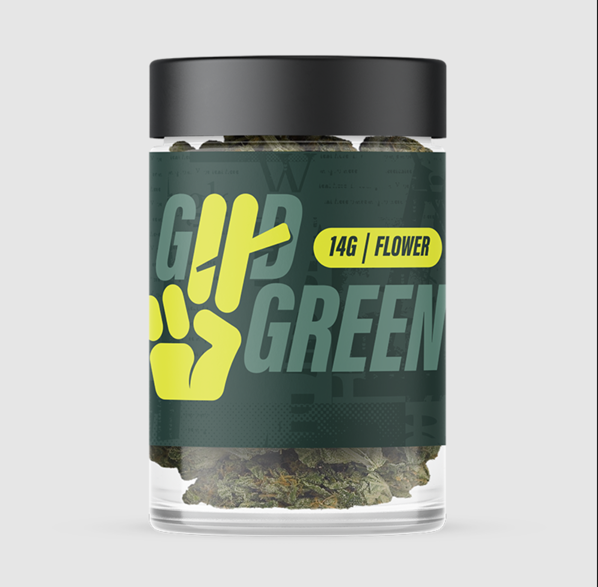 Photograph of product: GOOD GREEN SLAPZ POPCORN 14G