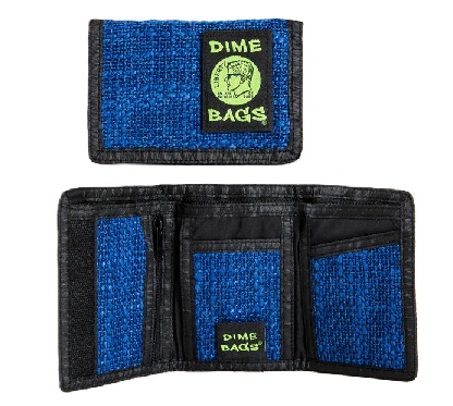 Photograph of product: DIME BAGS | Tri-Fold Wallet- Midnight $20