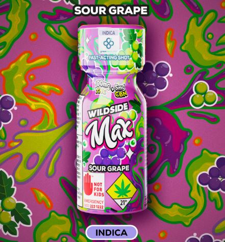 Photograph of product: Sour Grape MAX Shot