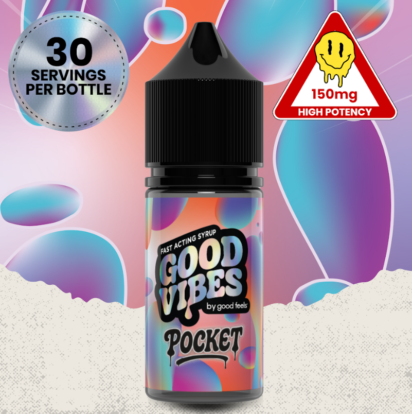 Photograph of product: Good Vibes | Unflavored - Pocket Size | 150mg