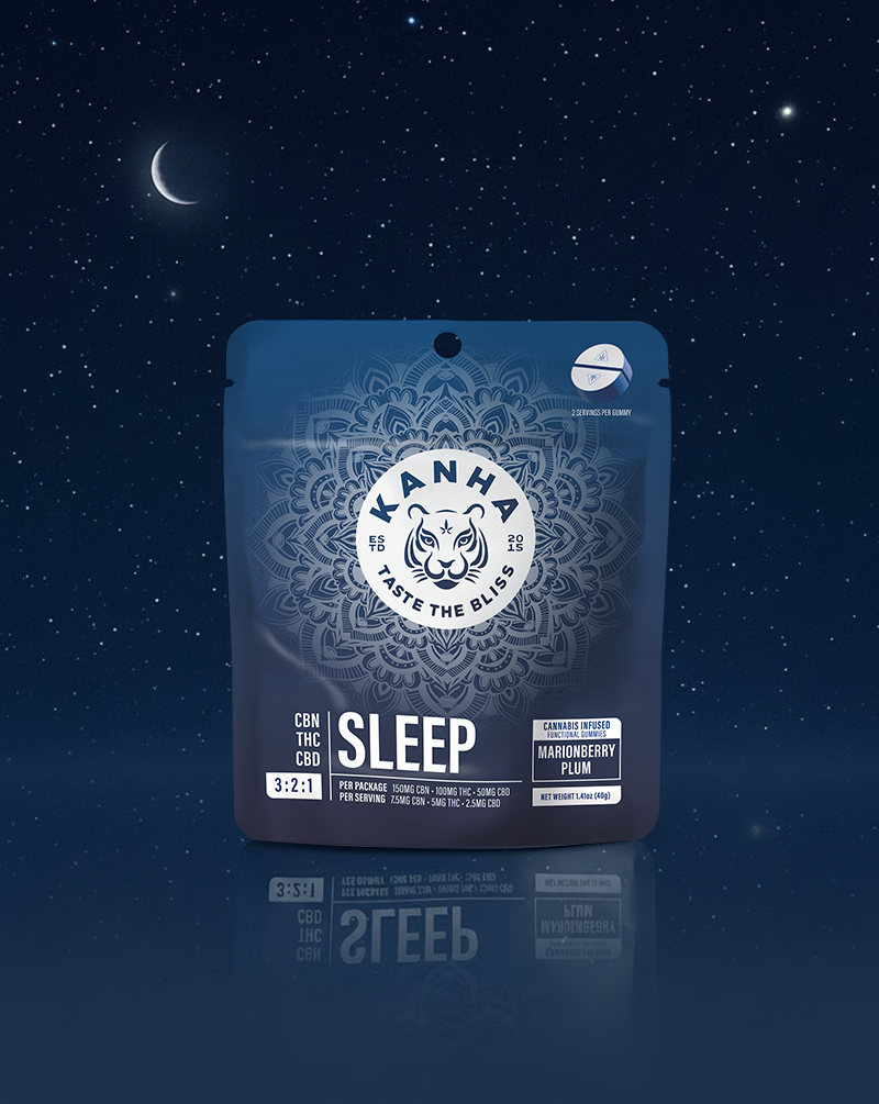 Photograph of product: FX Sleep Gummies | 3:2:1 100mg 10pk | KANHA
