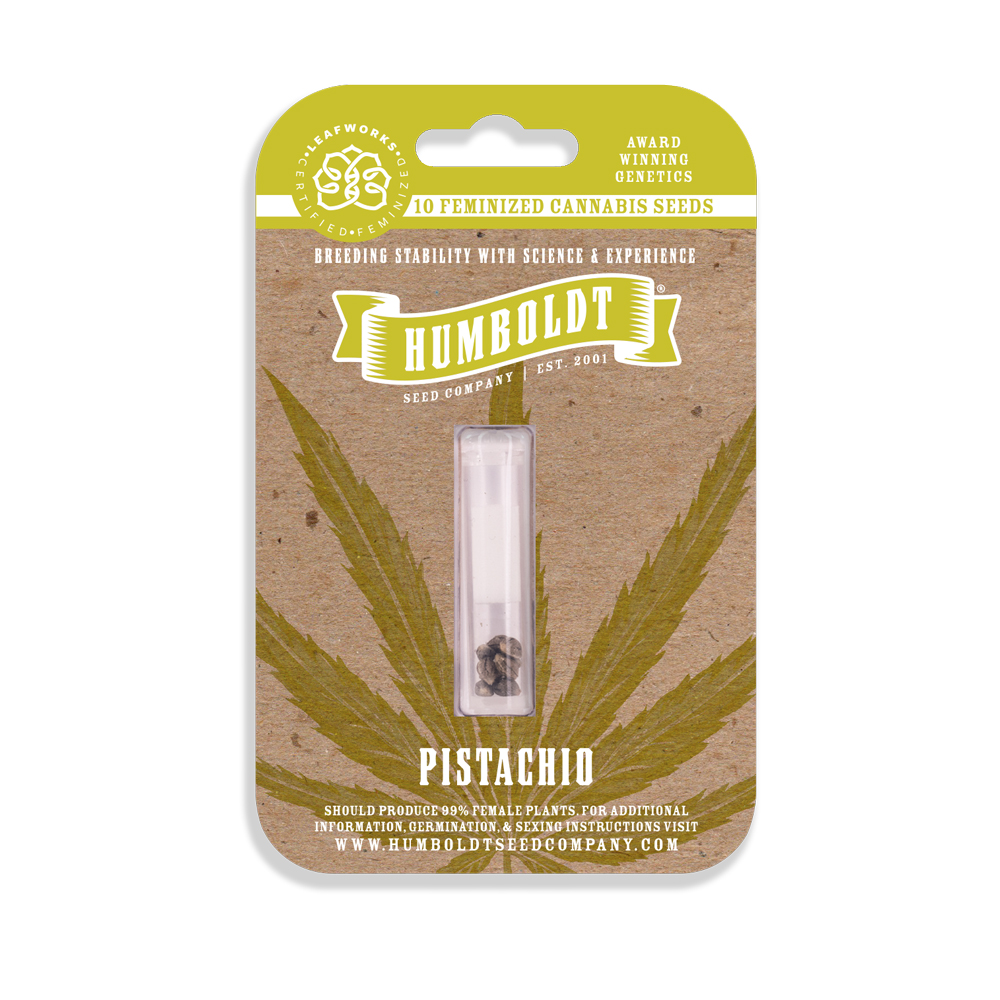 Photograph of product: HUMBOLDT SEED COMPANY - PISTACHIO FEMINIZED SEEDS 10 PACK