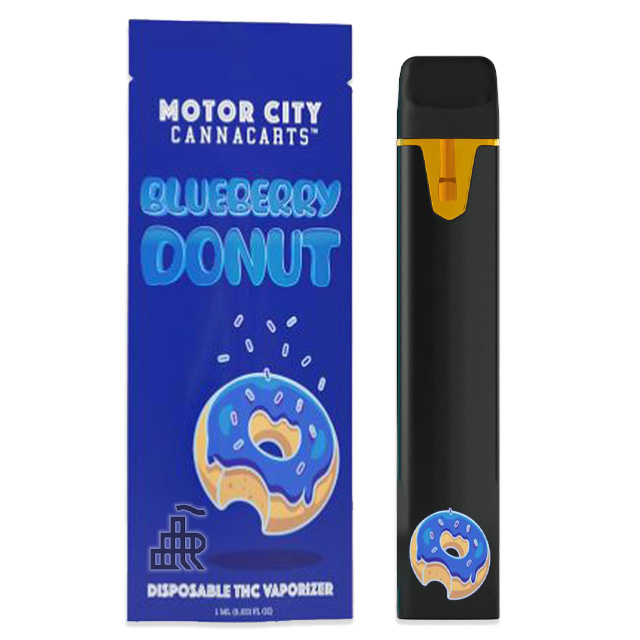 Photograph of product: Blueberry Donut | Disposable