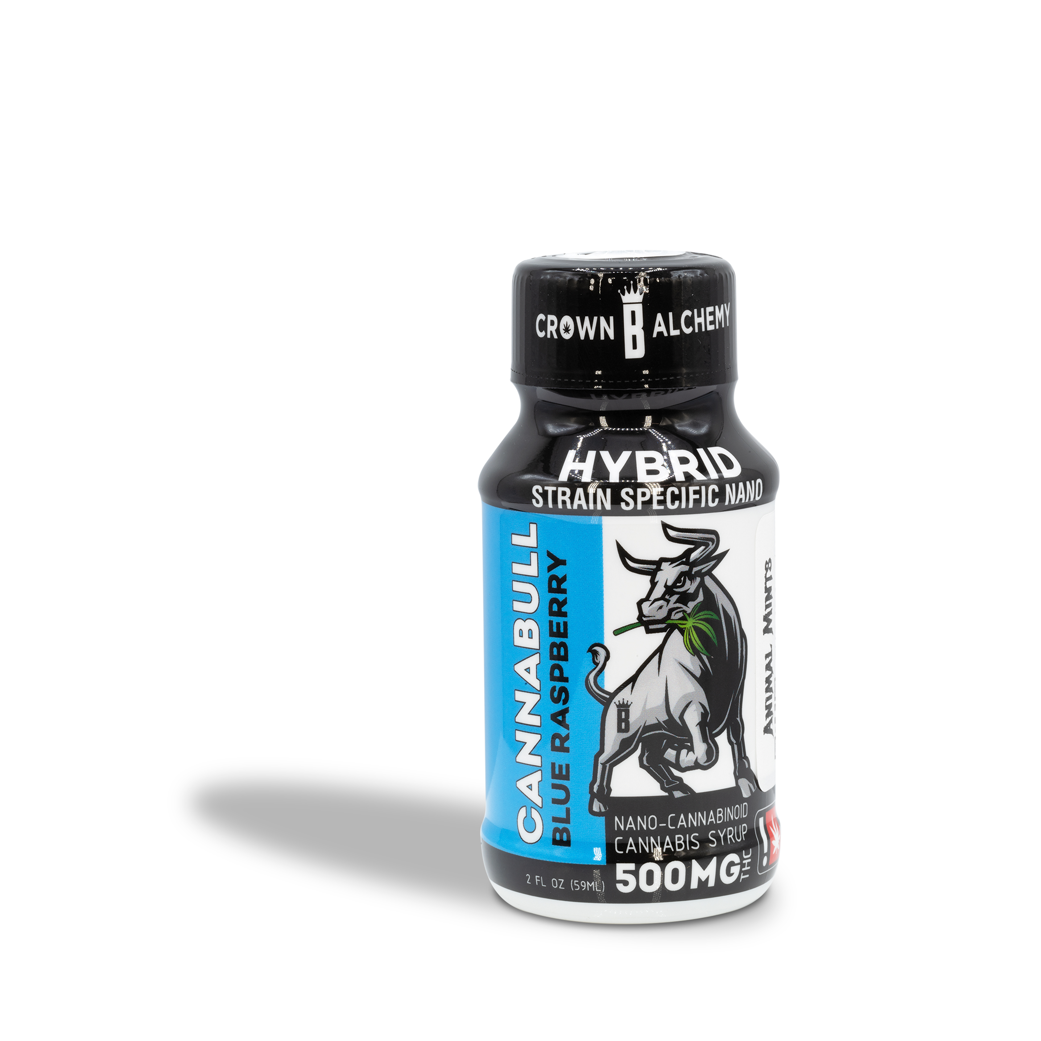 Photograph of product: Cannabull - Blue Raspberry Nano Syrup - 2oz