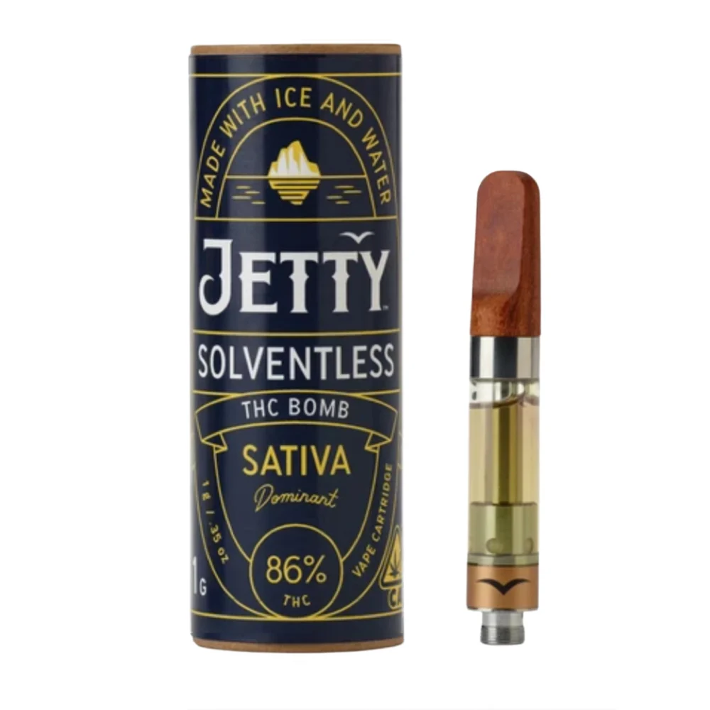 Photograph of product: Jetty - Lava Bomb (Oui'd) Solventless All-In-One Vape