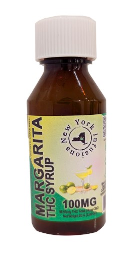 Photograph of product: New York Infusions | Margarita | TH-oui Syrup | 100mg