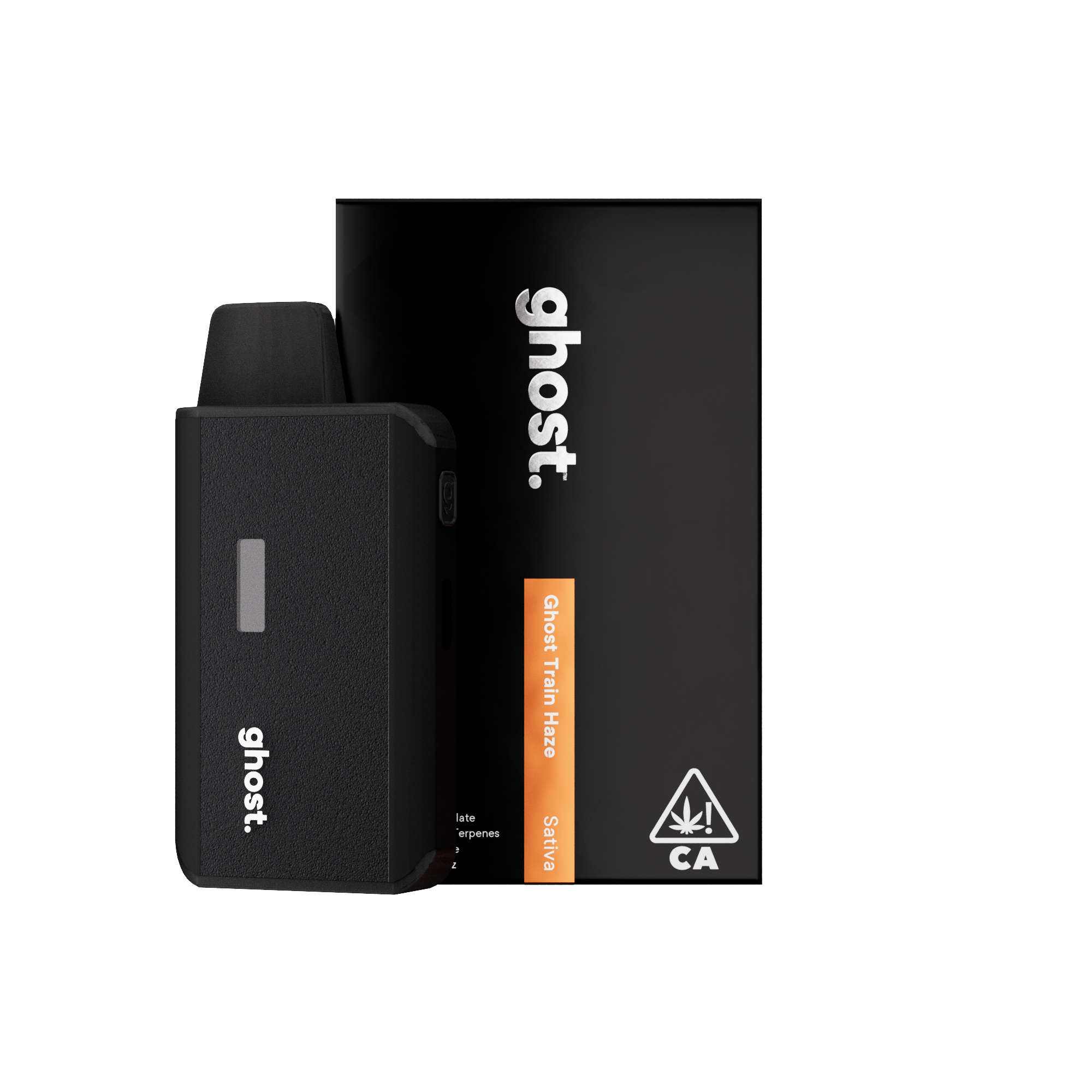 Photograph of product: GHOST | GHOST TRAIN HAZE | AIO VAPE | 2G