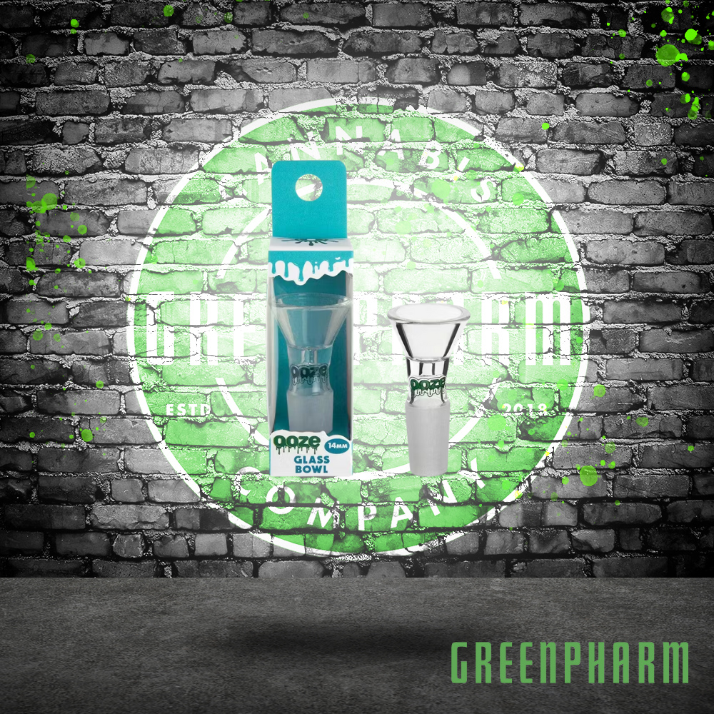 Photograph of product: Ooze Quartz Glass Bowl - 14mm - Male