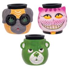 Photograph of product: Fujima | Animal Head Stash Jar | 6oz