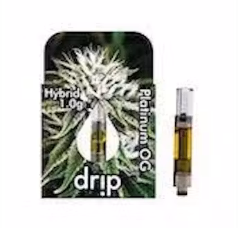 Photograph of product: Drip - 1G Vape - Platinum OG