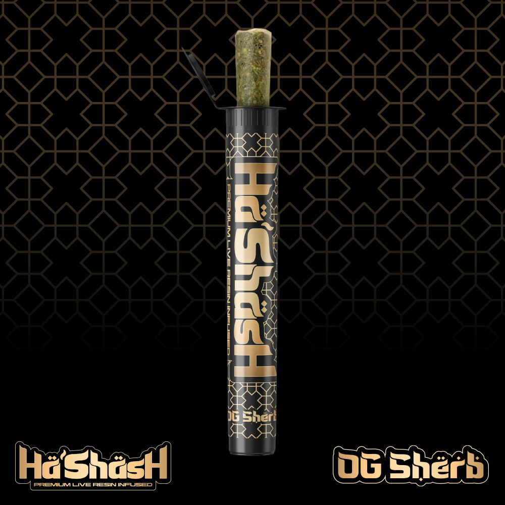 Photograph of product: Mother Nature's Labs | OG Sherb | 1.1g Infused Ha'sau chocolat