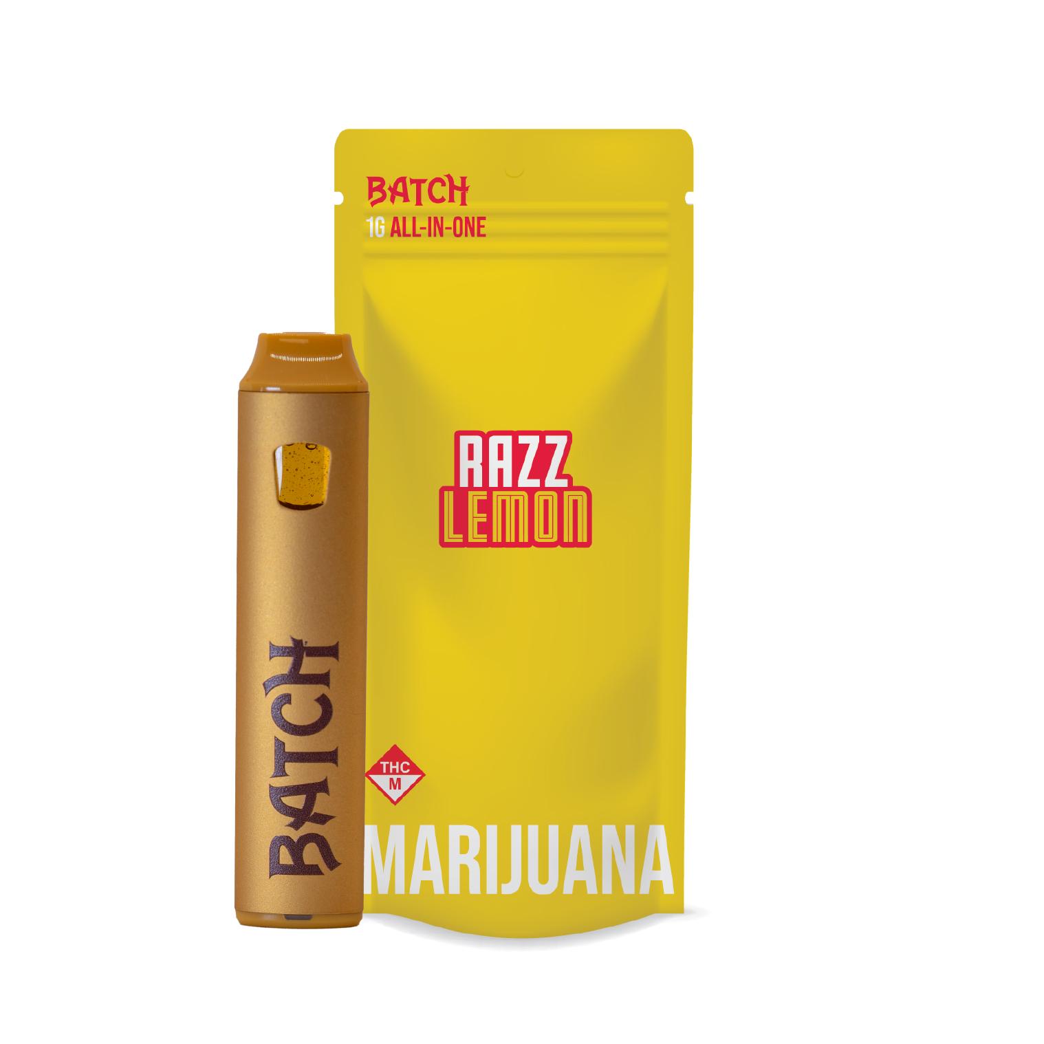 Photograph of Product: Razzlemon | 1g | Disposable | Batch