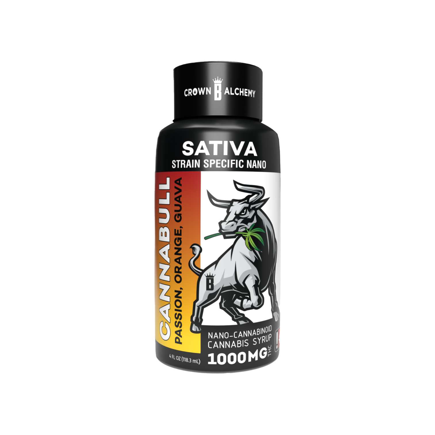Photograph of product: Cannabull - PASSION ORANGE GUAVA - TINCTURE - (250MG) - H