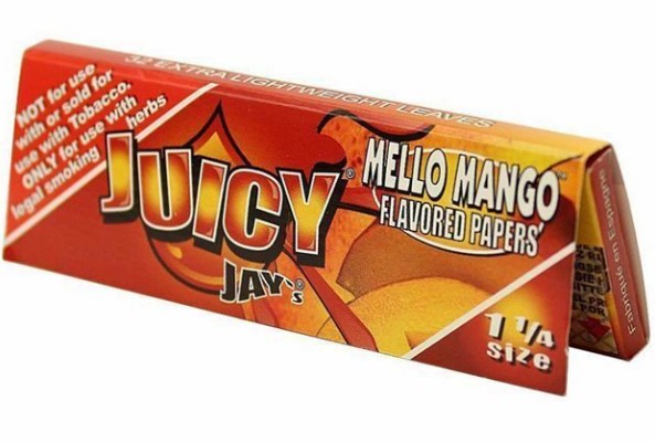Photograph of product: Juicy Jay's 1 1/4 Rolling Papers - Mango