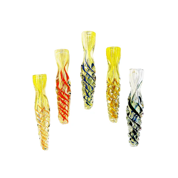 Photograph of product: 3.5" Chillum Twisting Glass One Hitter