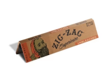 Photograph of product: Zig Zag Unbleached King Size Slim Papers