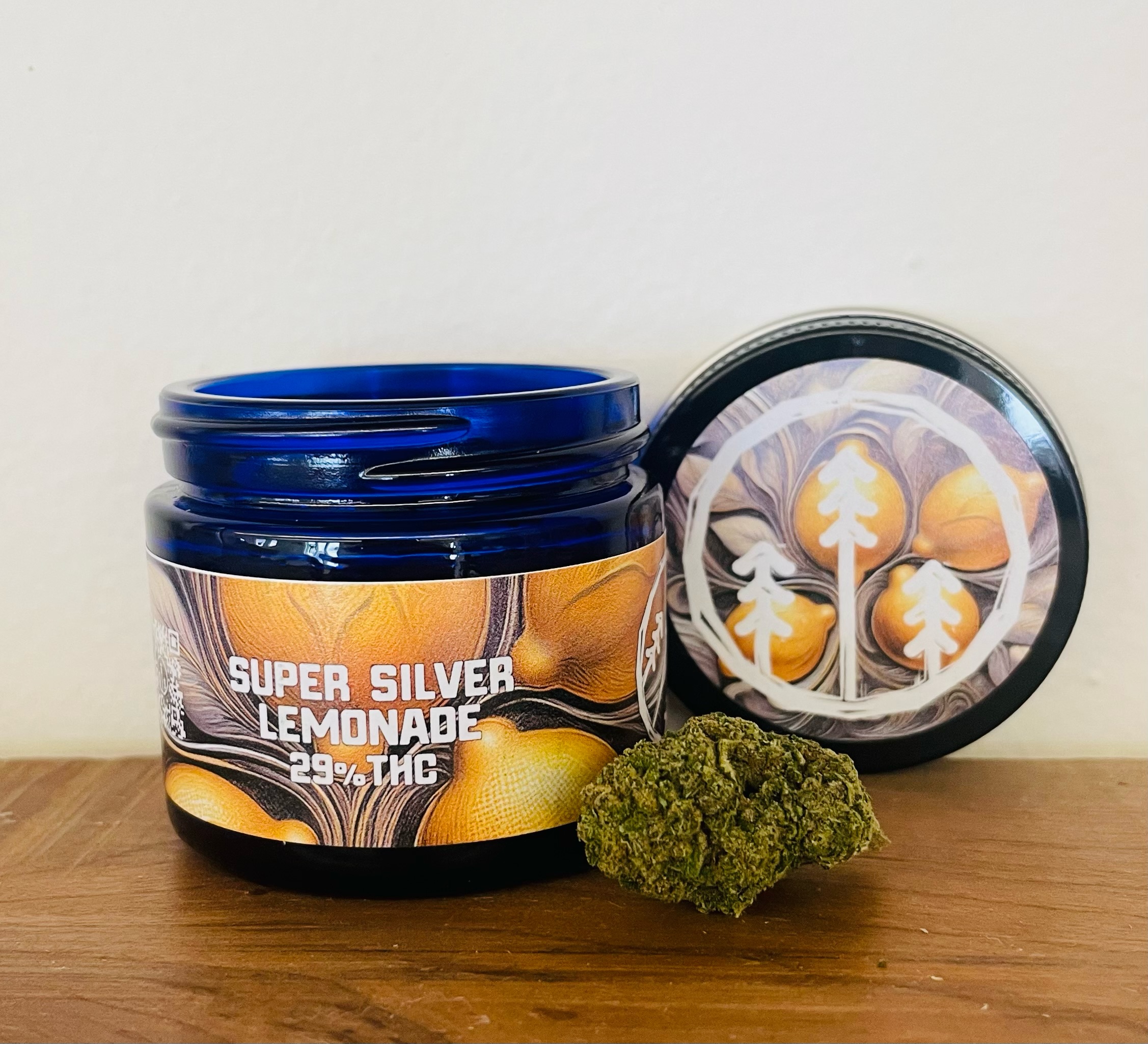 Photograph of product: Treetop Alliance | Super Silver Lemonade | Flower | 4g | 29% TH-oui