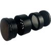 Photograph of product: LuvBuds | 4pc Aluminum Grinder | 63mm | Assorted Colors