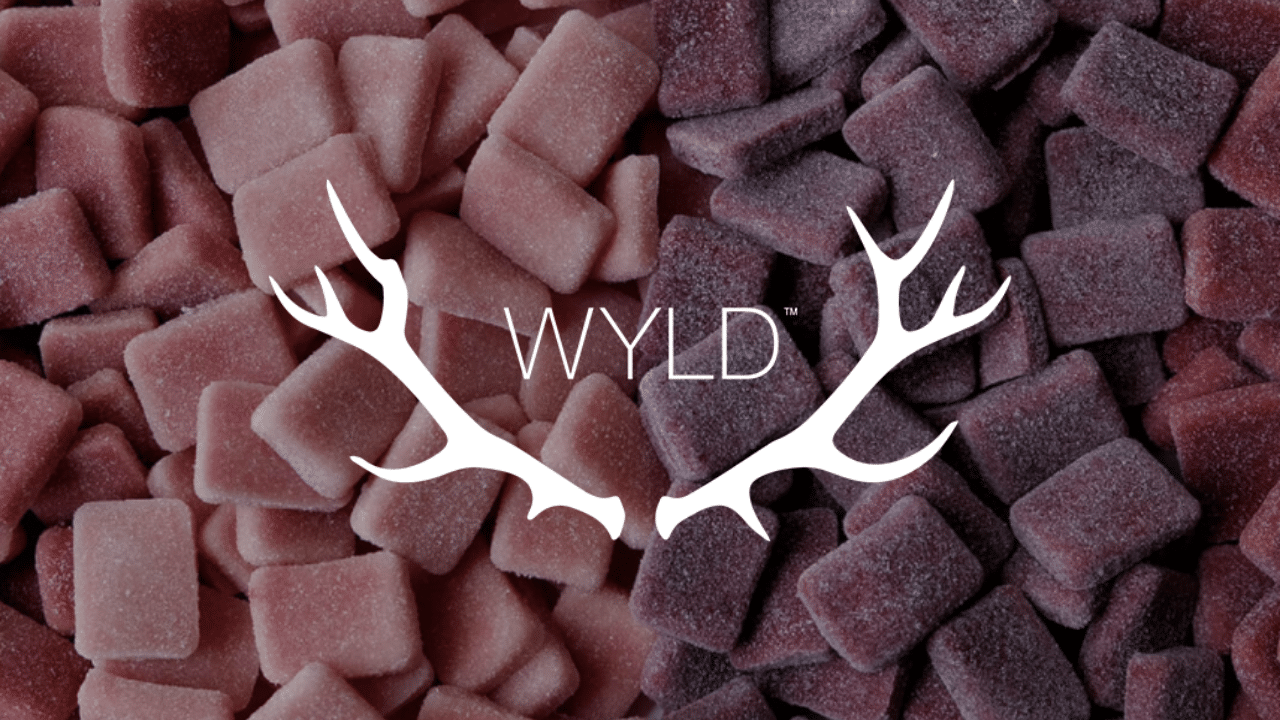 Photograph of product: Wyld-1:1:1 TH-oui:CBD:CBN Boysenberry Gummies