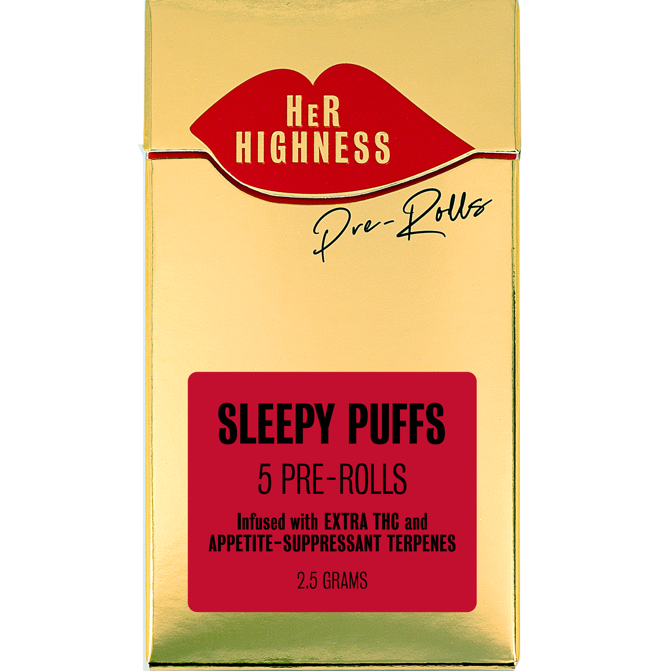 Photograph of product: Sleepy Puffs | Velvet Vampire | Infused | 5pk