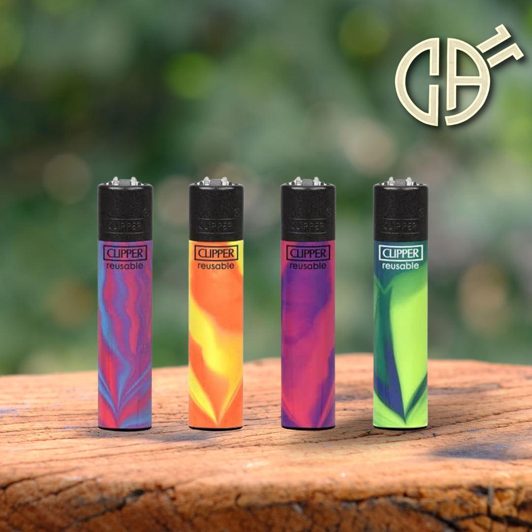 Photograph of product: Clipper | Bright Nebula Clipper Lighter - BOTH