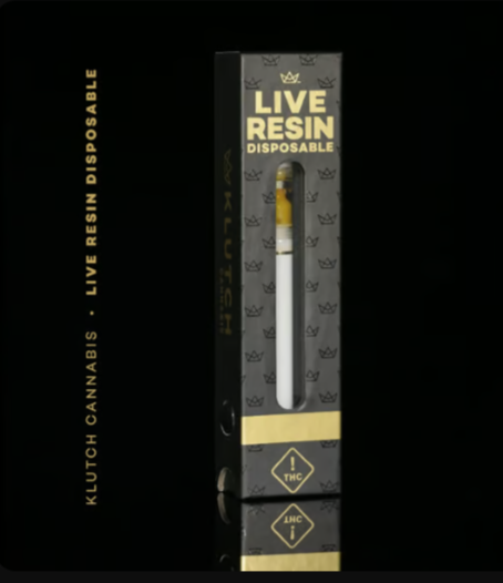 Photograph of product: Orange 43 | Live Resin Disposable | 0.5g