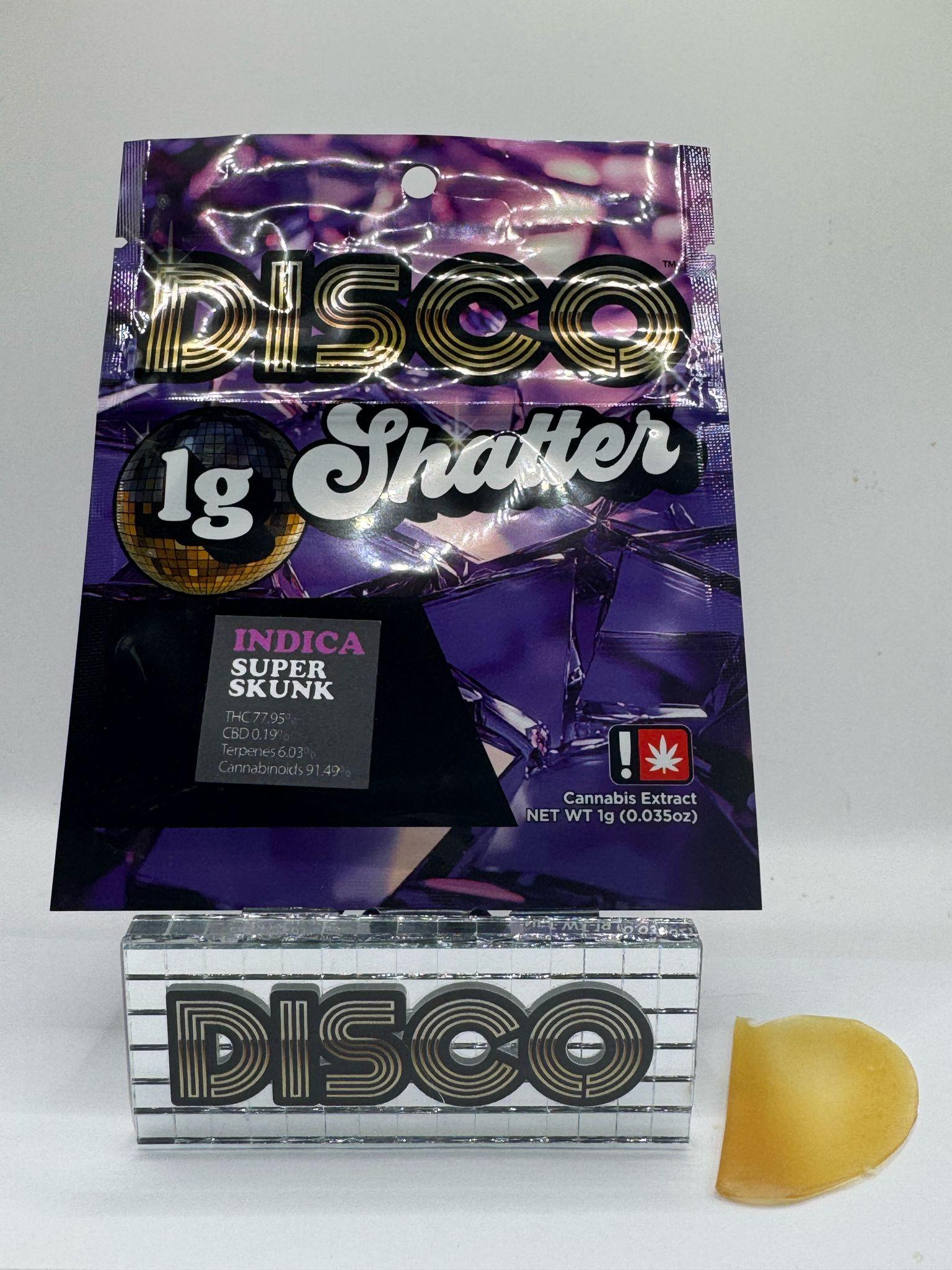 Photograph of product: Disco Dabs | Cherry Kola Shatter | 1g