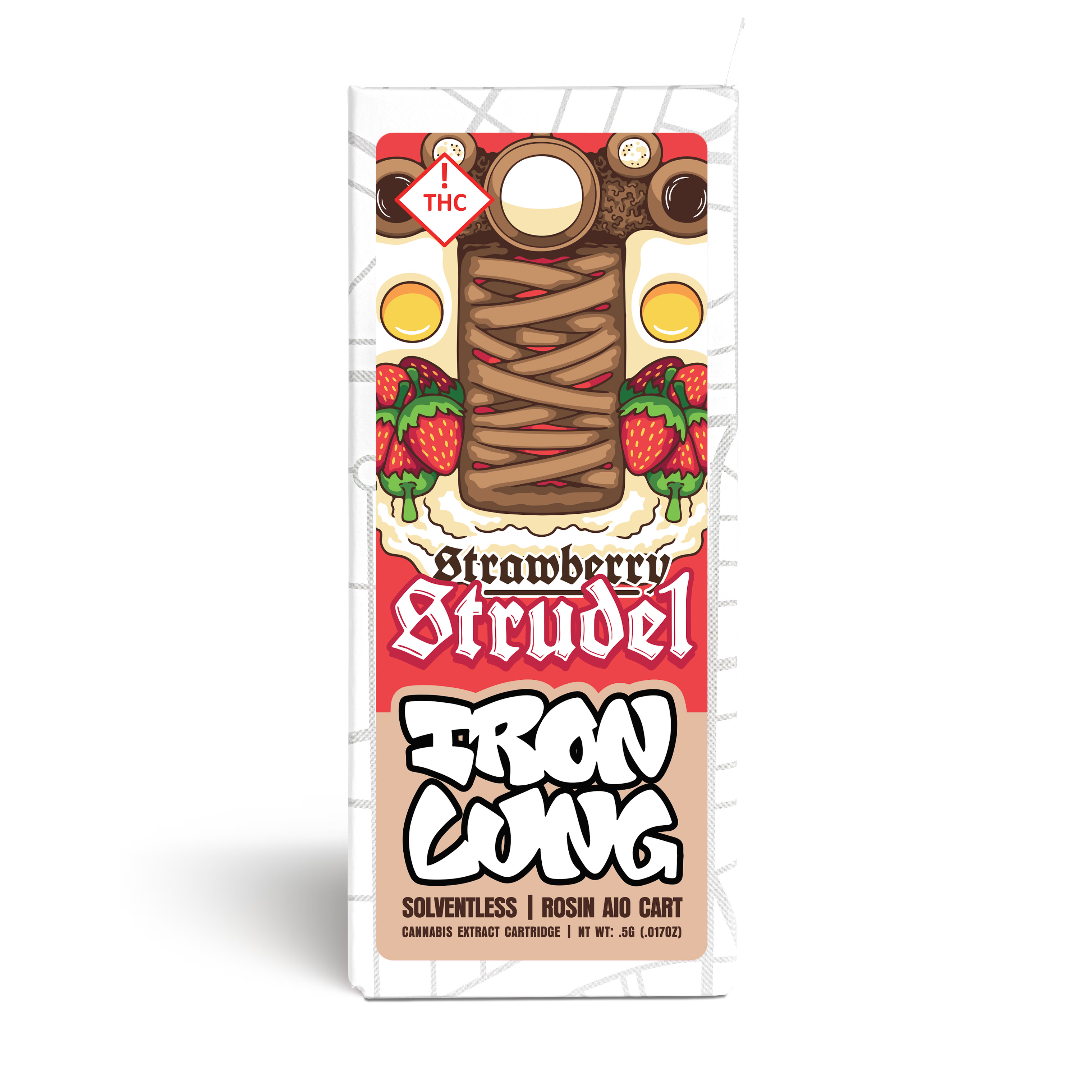 Photograph of product: Strawberry Strudel #2 Rosin AIO