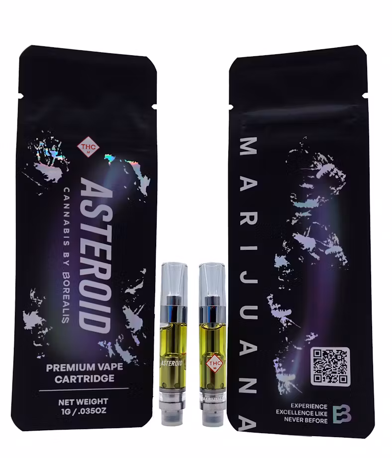 Photograph of product: Asteroid Tahoe OG 1g Vape (C0070000224)