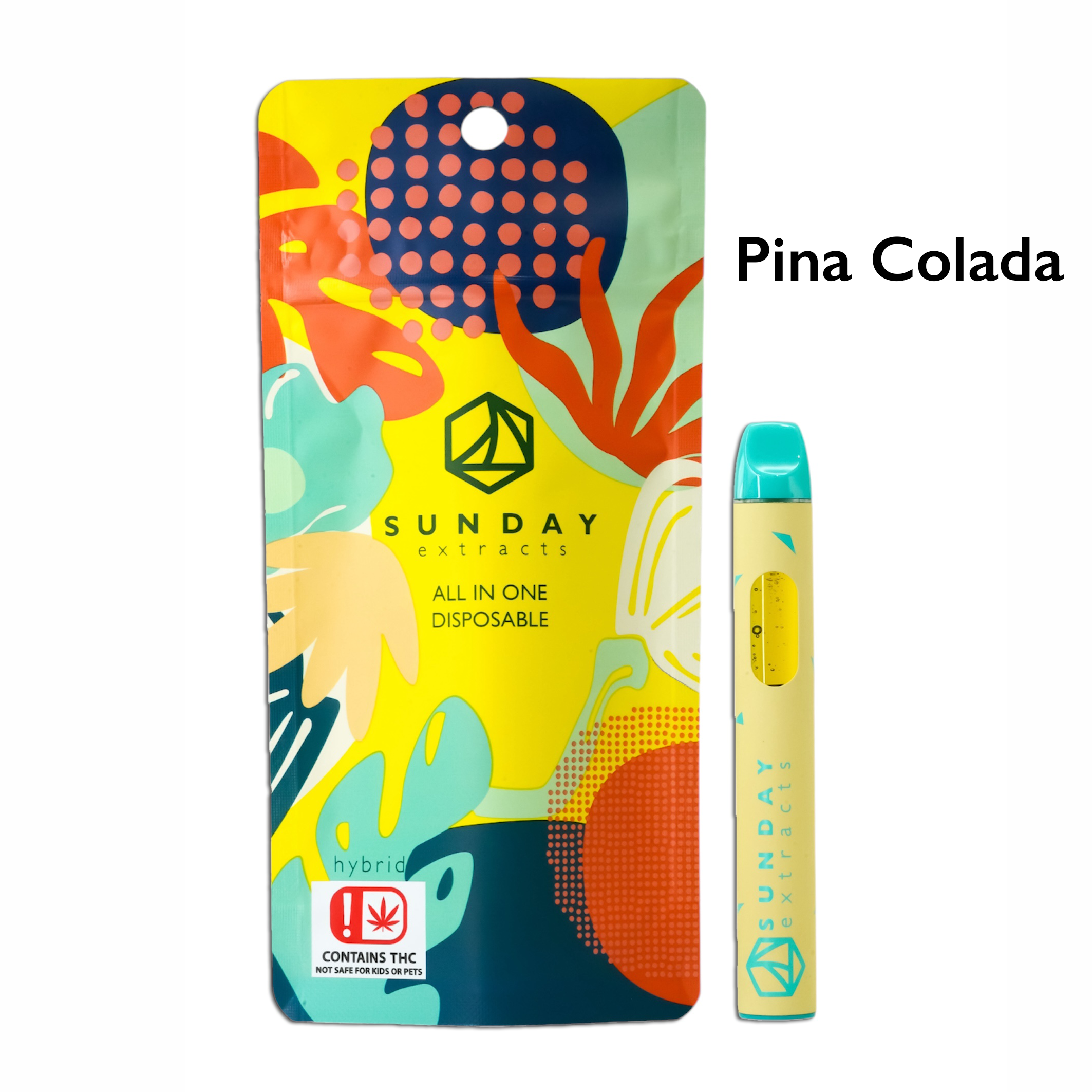Photograph of product: VAPE SE PINA COLADA (H) ALL-IN-ONE