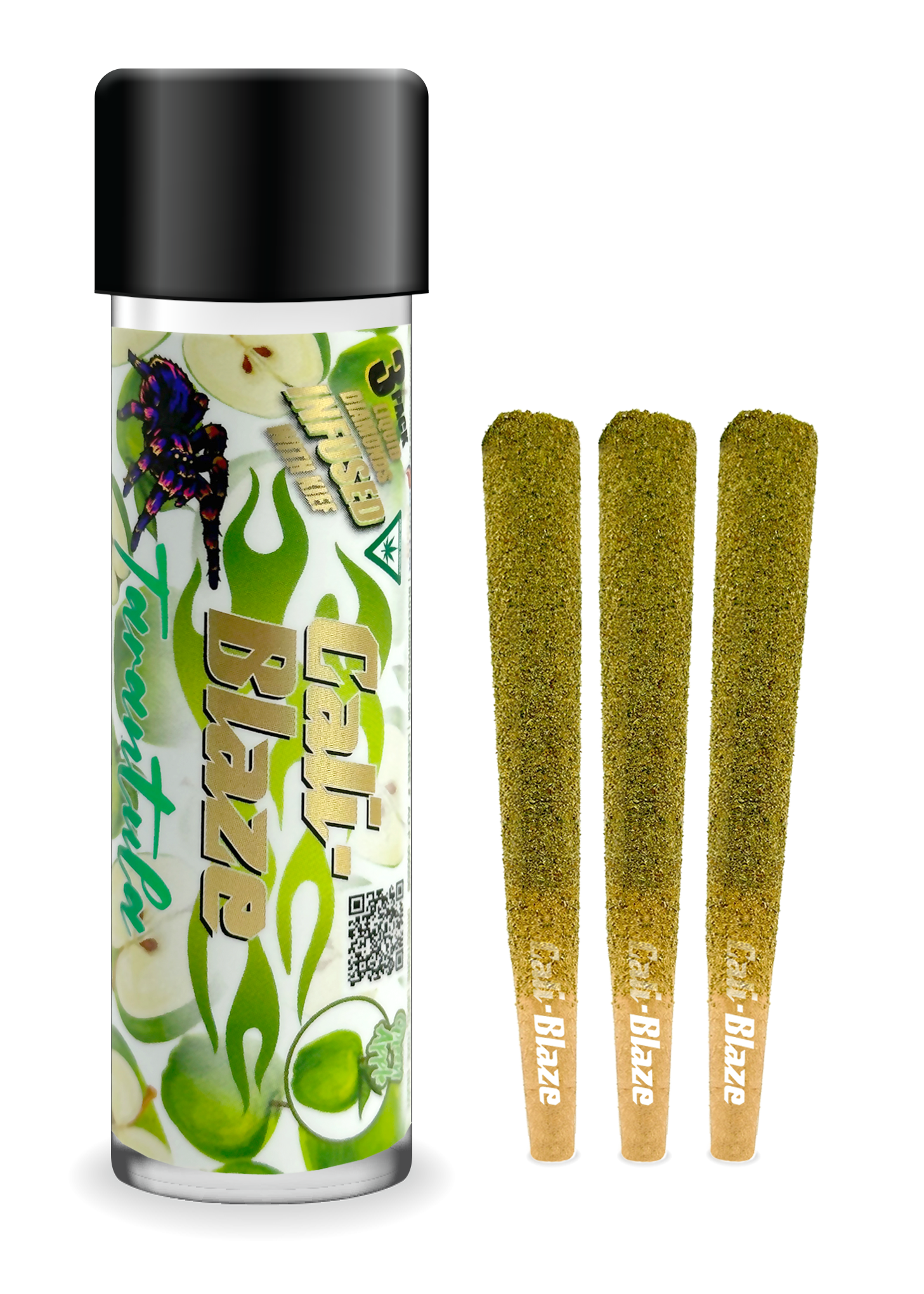 Photograph of product: Cali-Blaze | 3pk Tarantula | Papaya #9 (I) *