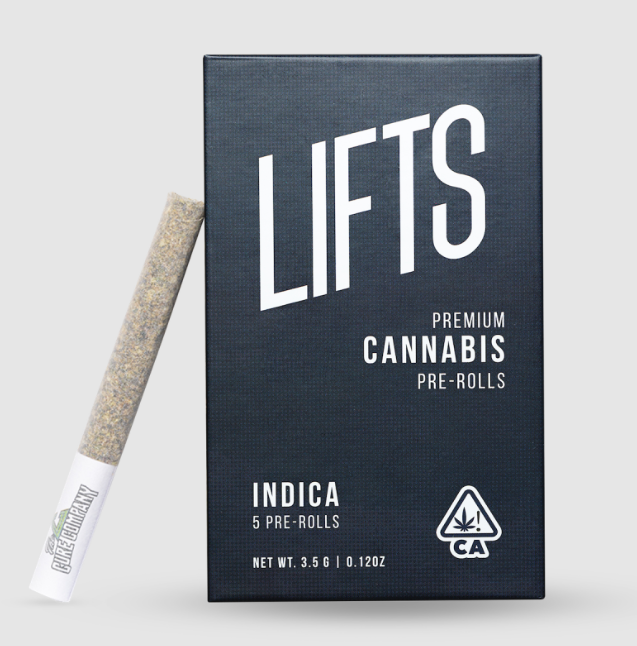 Photograph of product: Skywalker OG - Pre-Roll Pack (1gx3pk) - The Cure Company