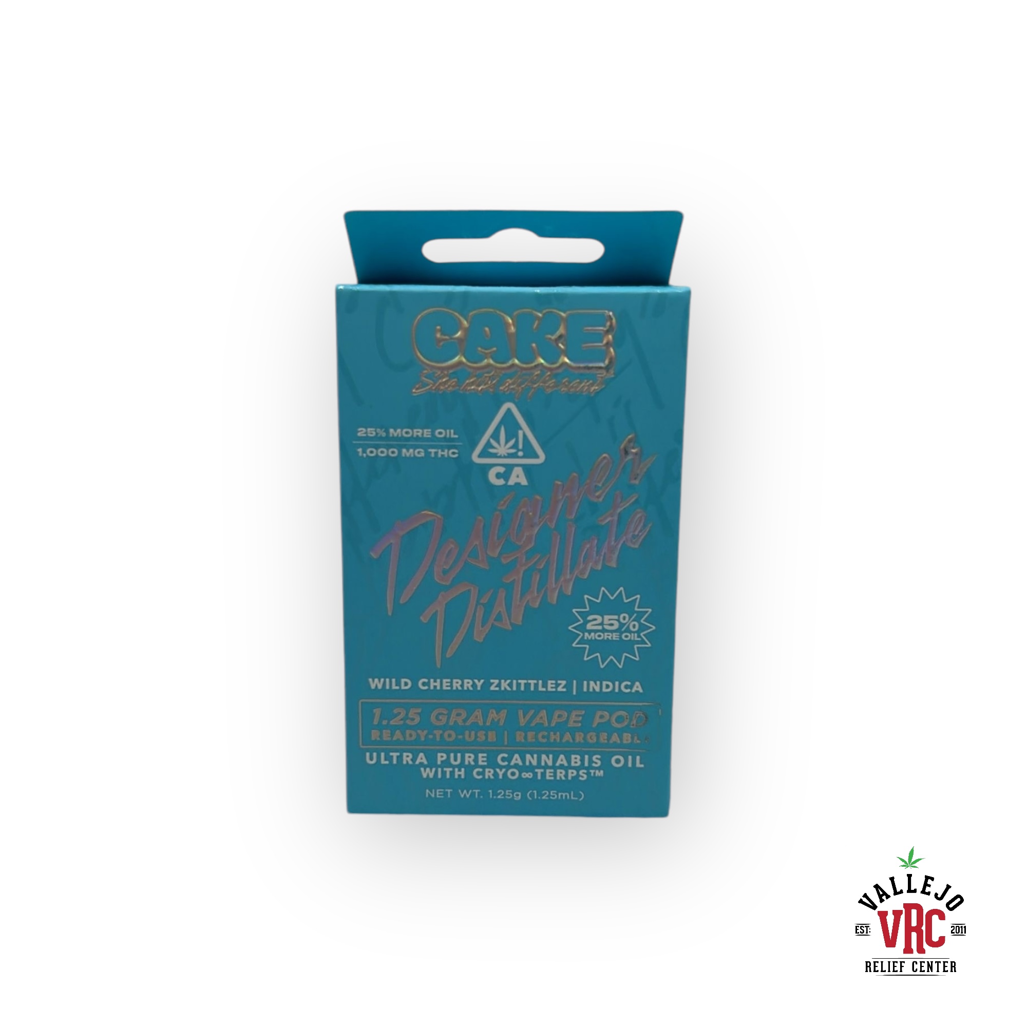 Photograph of product: WILD CHERRY ZKITTLEZ 1.25G AIO