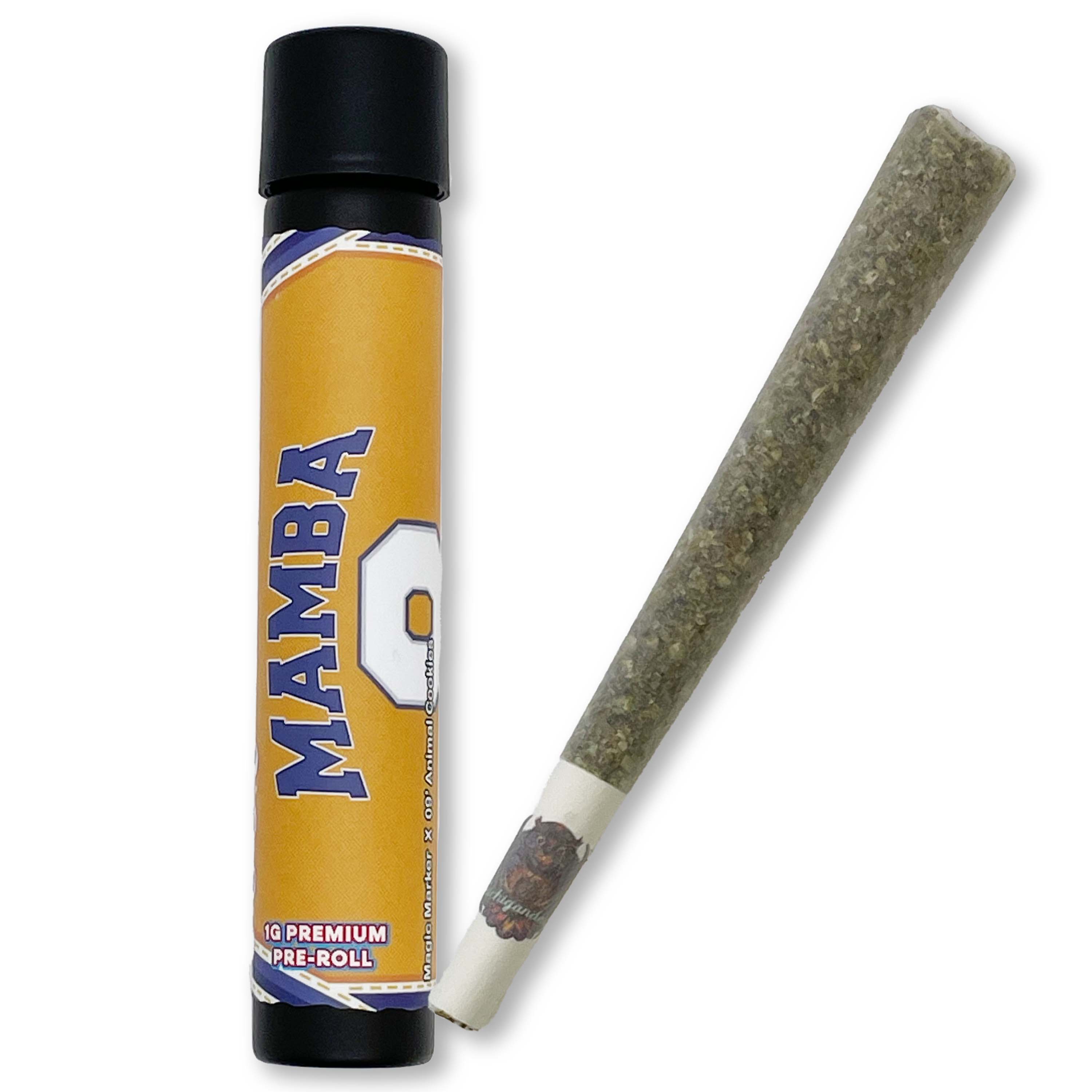 Photograph of product: Michigander Fire - Mamba PreRoll - 1g