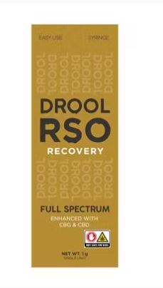 Photograph of product: Recovery RSO Syringe 1:1:1 TH-oui:CBG:CBD 1g