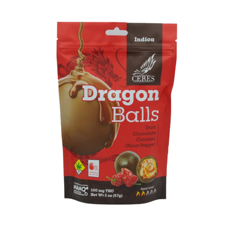 Photograph of product: 10pk Oui'd Chocolate Dragon Balls c
