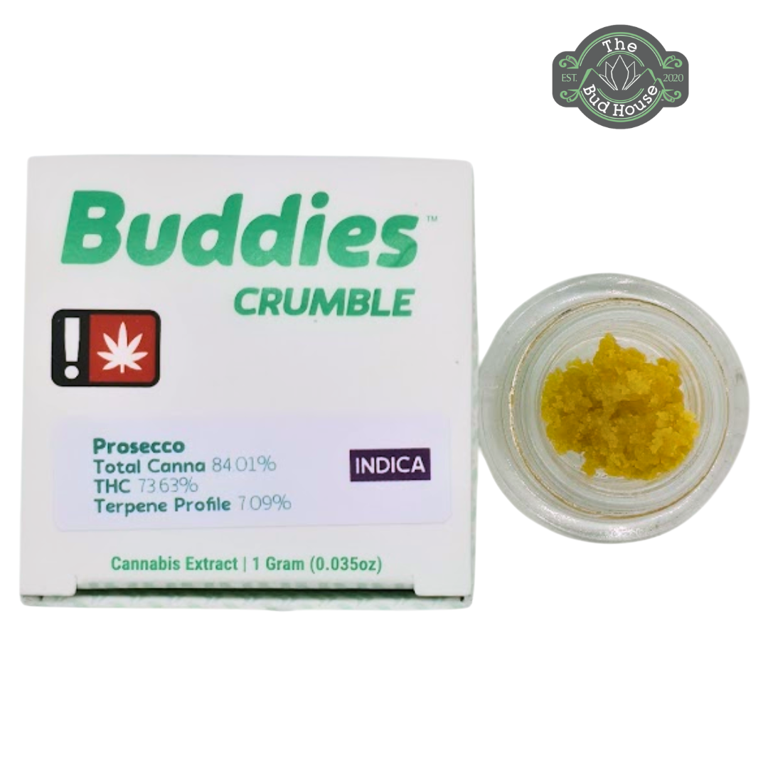 Photograph of product: Buddies 1g PROSECCO Crumble