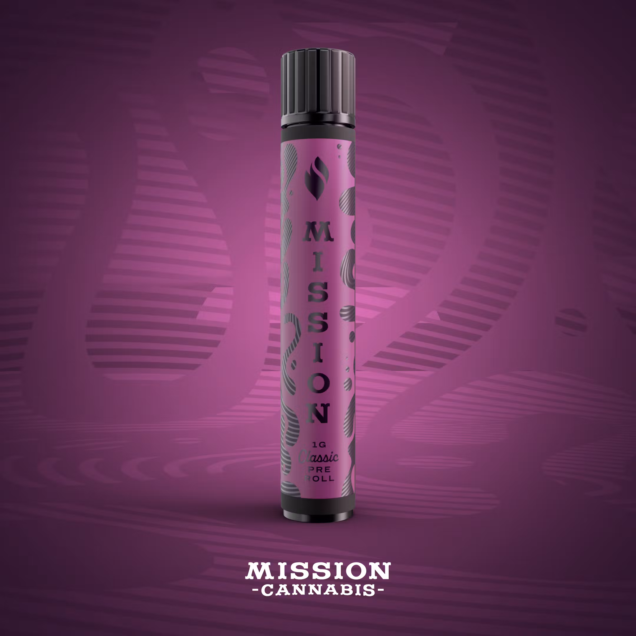 Photograph of product: Mission - Mandarin Zkittles #7 - Pre-Roll - Oui'd / Hybrid - 1g