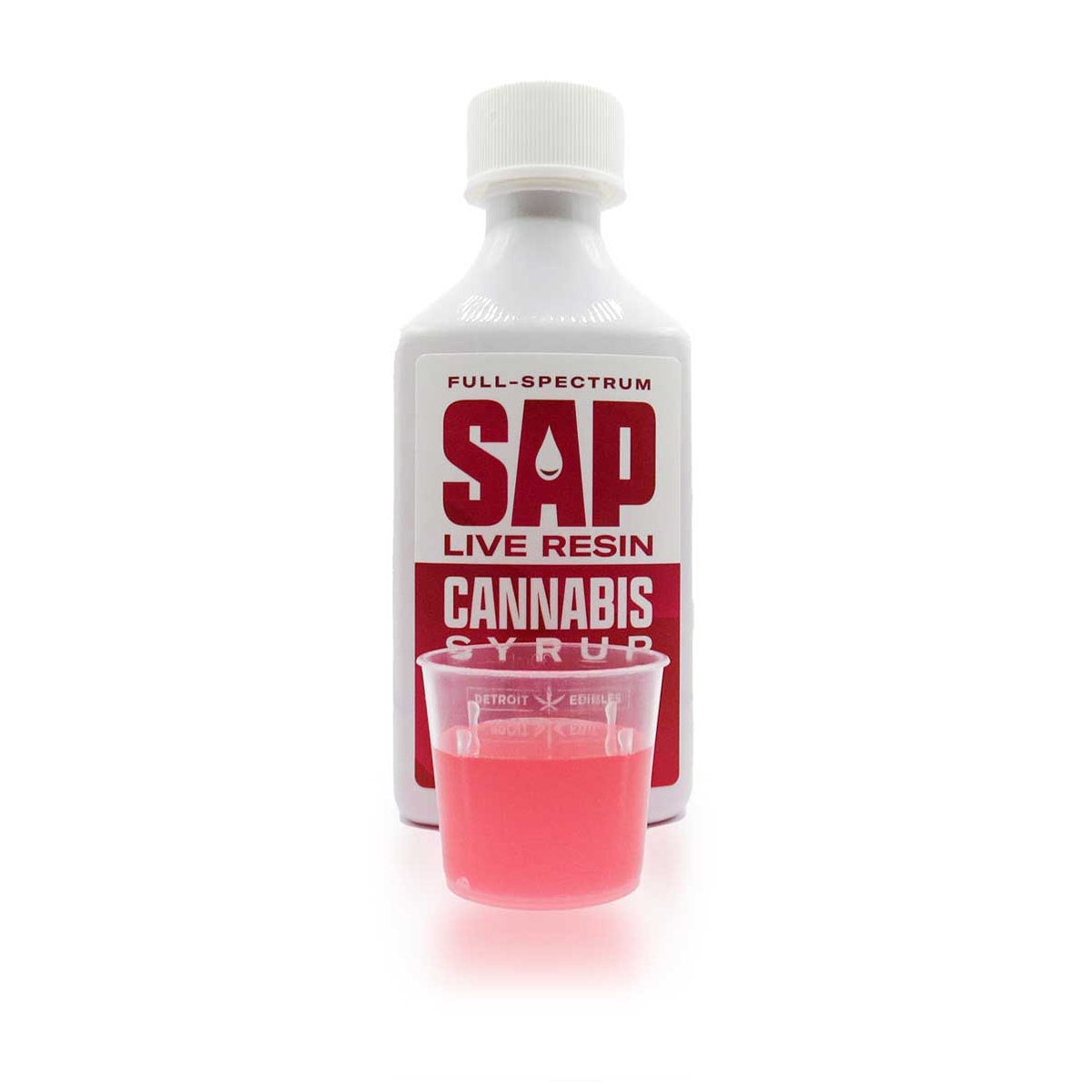 Photograph of product: SAP - Fruit Punch Live Resin Syrup 200mg