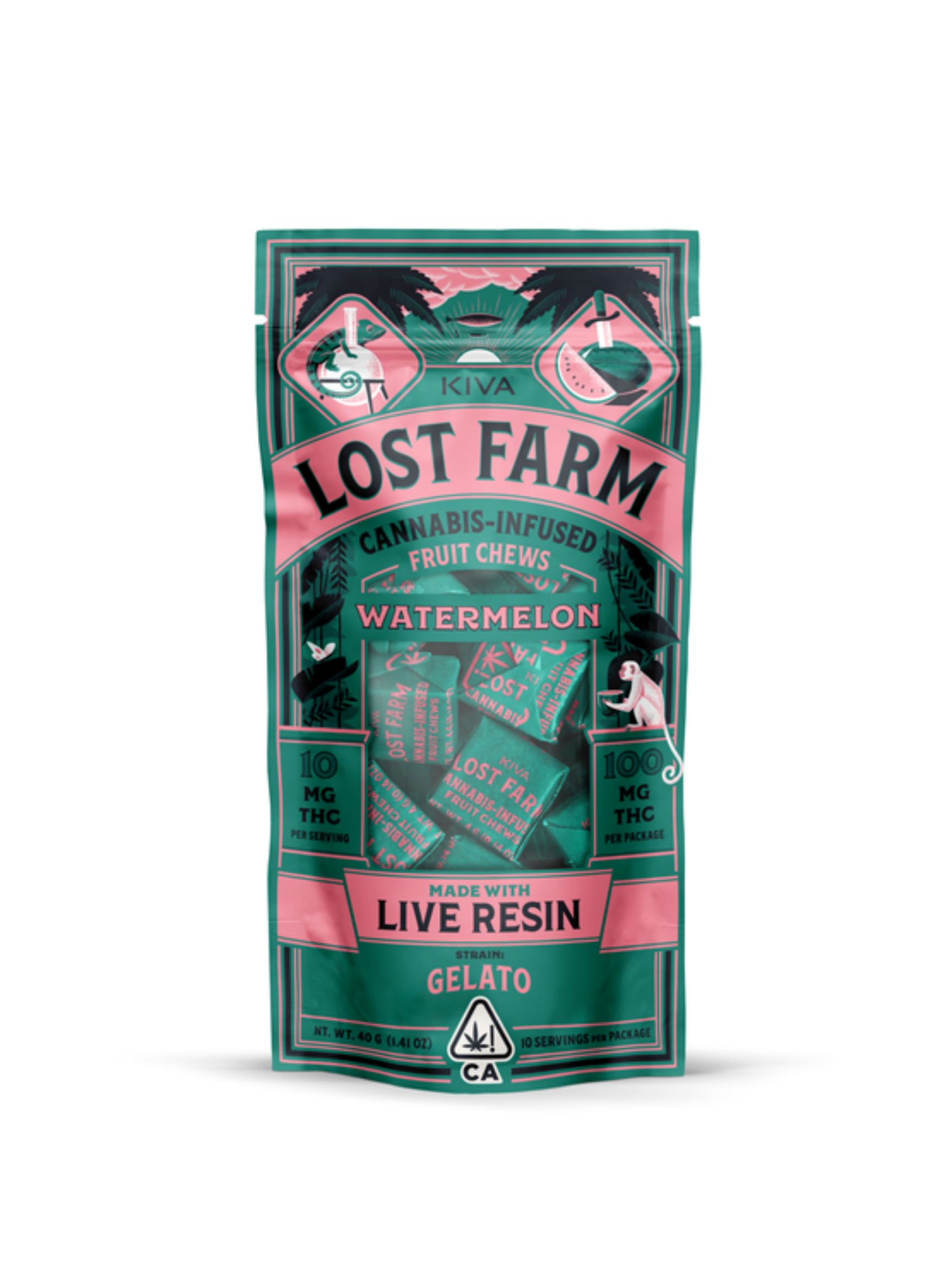Photograph of product: Lost Farm Gelato Watermelon Chews