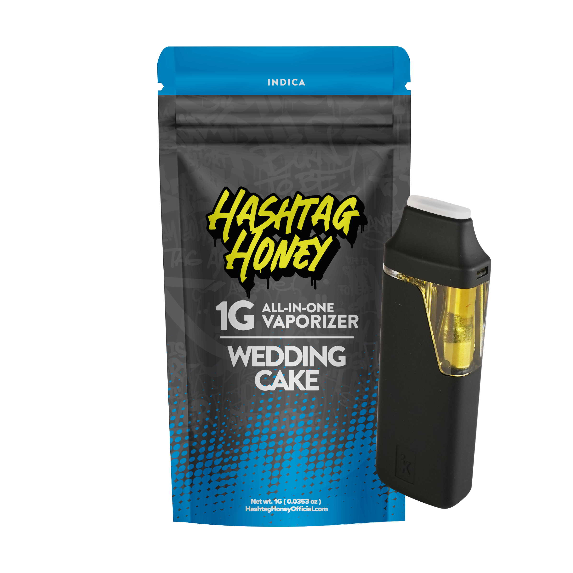 Photograph of product: All-in-One Disposable Vape - Wedding Cake