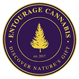 Photograph of product: Entourage | Blueberry Muffins x Berry Gelatti Infused Pre-roll