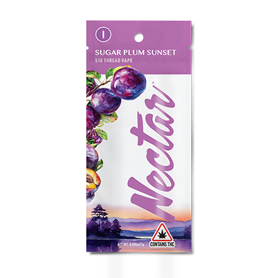 Photograph of product: Sugar Plum Sunset Vape Cartridge | 1g