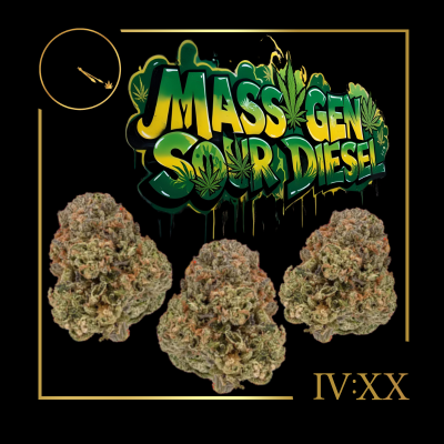 Photograph of product: Mass Gen Sour D Flower | 7g - Four20