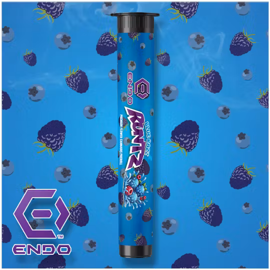 Photograph of product: Endo | Blue Razz Runtz Pre-Roll