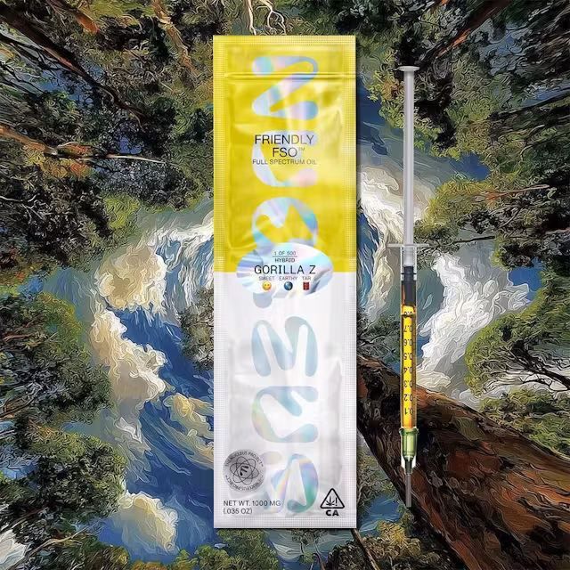 Photograph of product: Friendly Brand | Gorilla Z 1g Live Resin Applicator