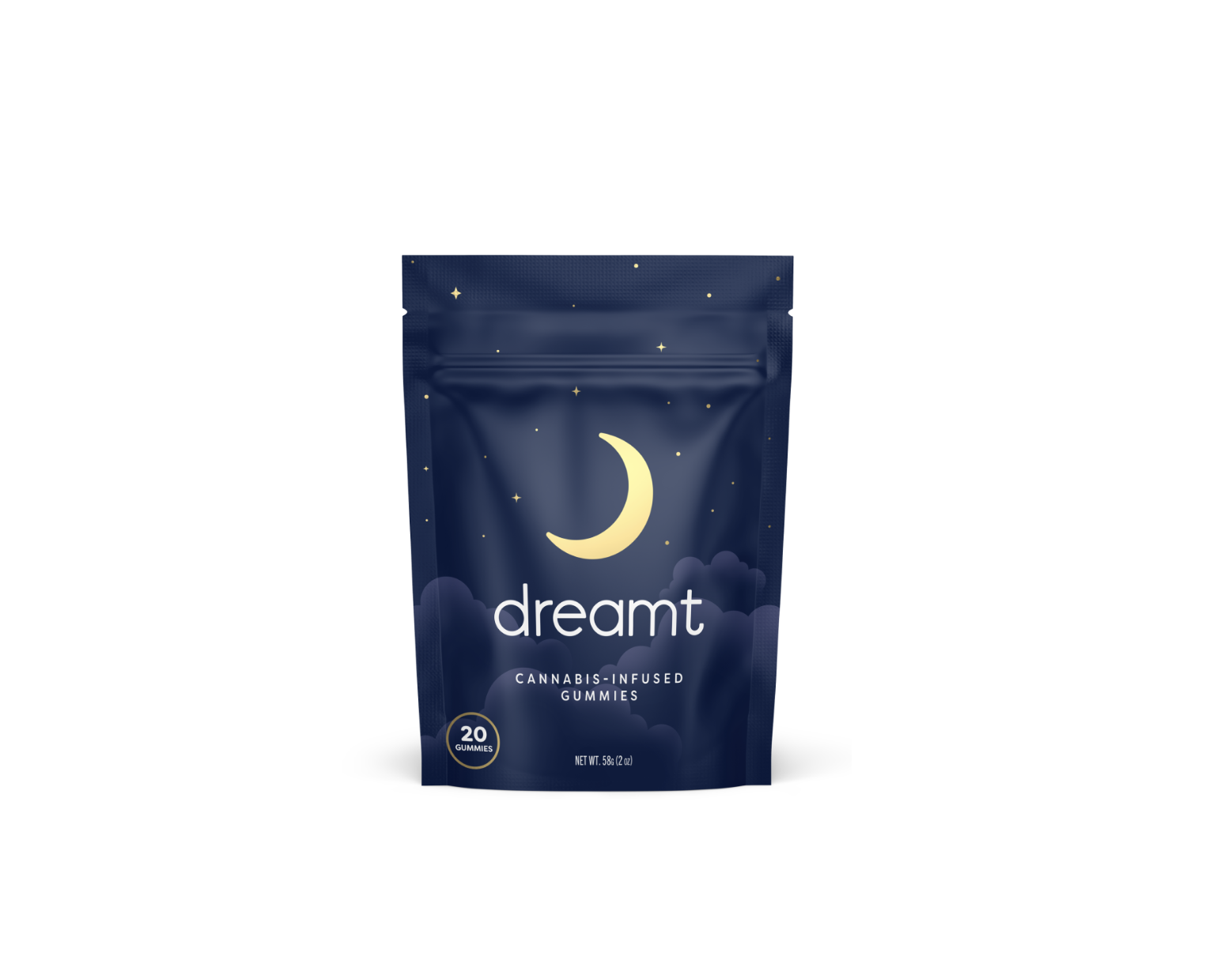 Photograph of product: Dreamt Honey Lemon Gummies 10mg 2pk